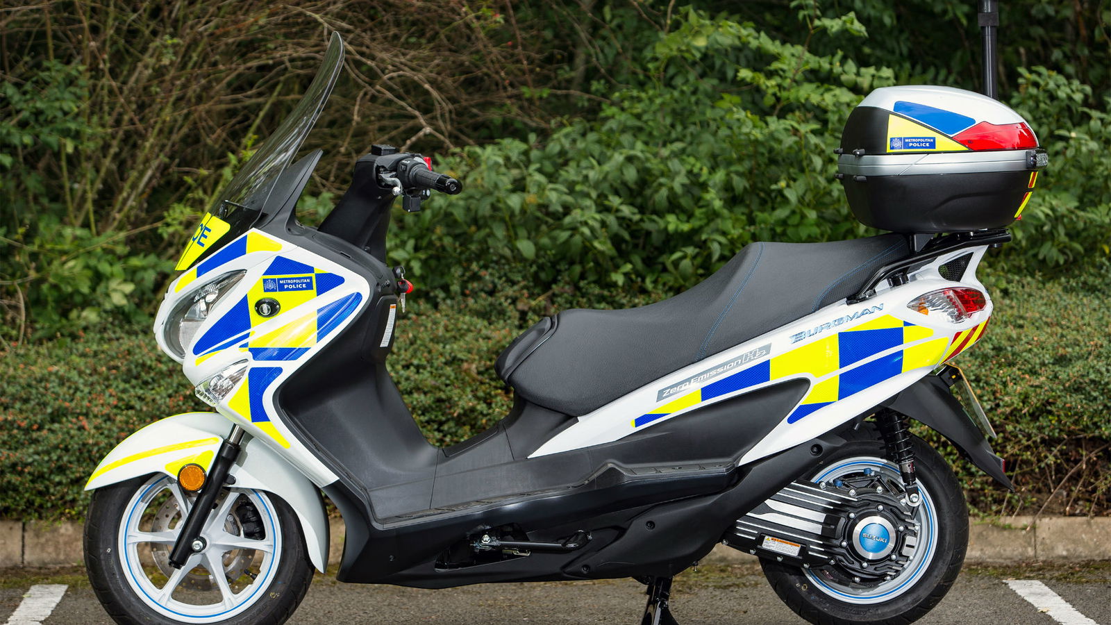 Met Police to trial fuel cell Suzuki Burgmans